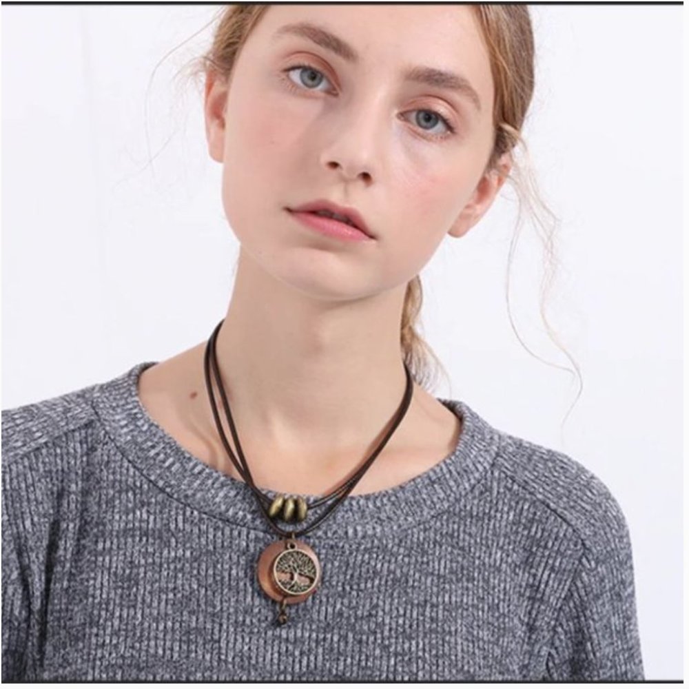 Tree Of Life Choker Necklace - Picture 7 of 12